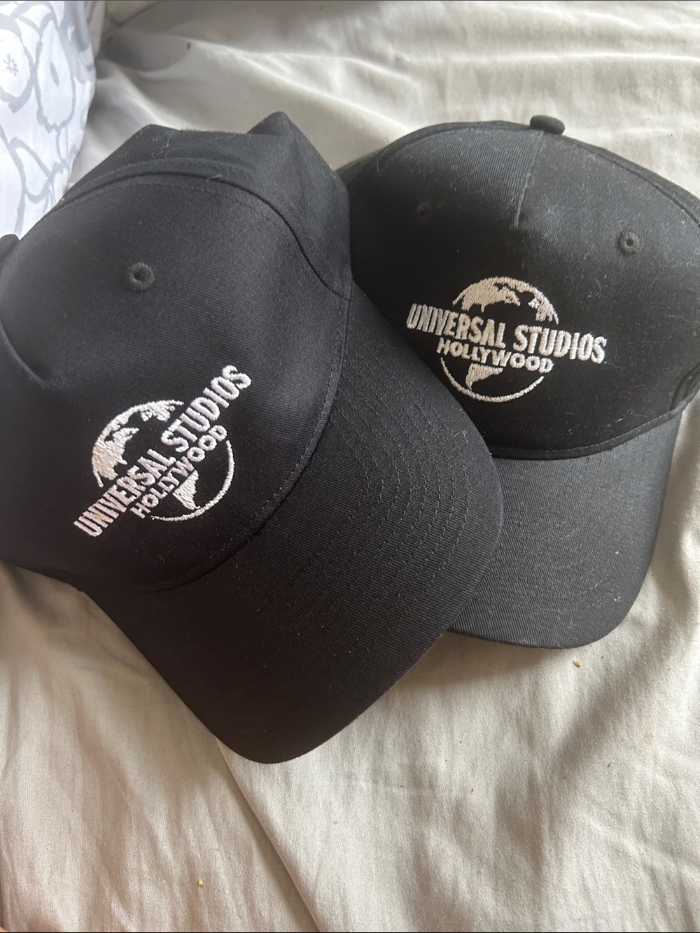 Universal Studios Hollywood Black Logo Baseball Cap